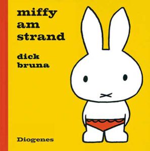 Dick Bruna Miffy am Strand