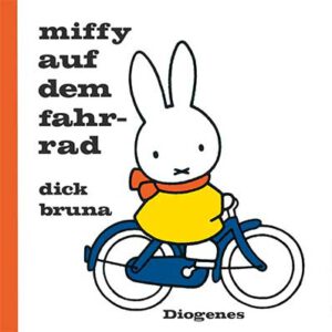 Dick Bruna Miffy auf dem Fahrrad
